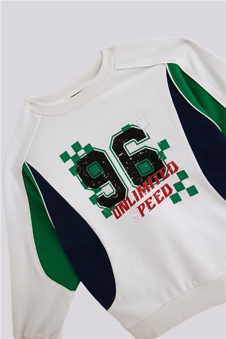 Nebbati Boy Colorful SweatshirtNebbati Boy Colorful Sweatshirt