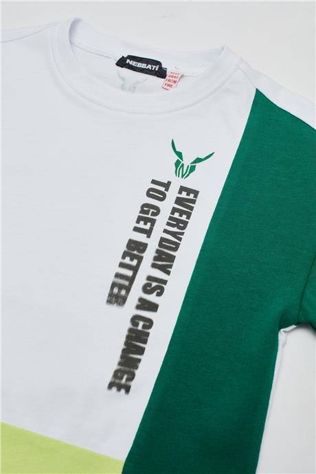 Nebbati Erkek Çocuk Renkli T-Shirt
