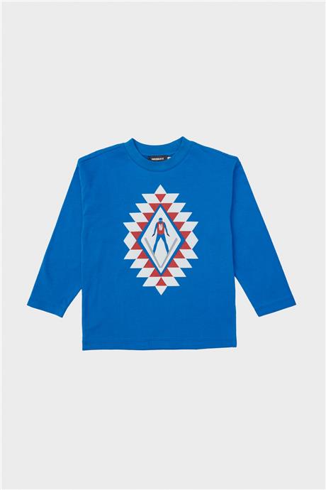 Nebbati Erkek Çocuk Saks T-Shirt