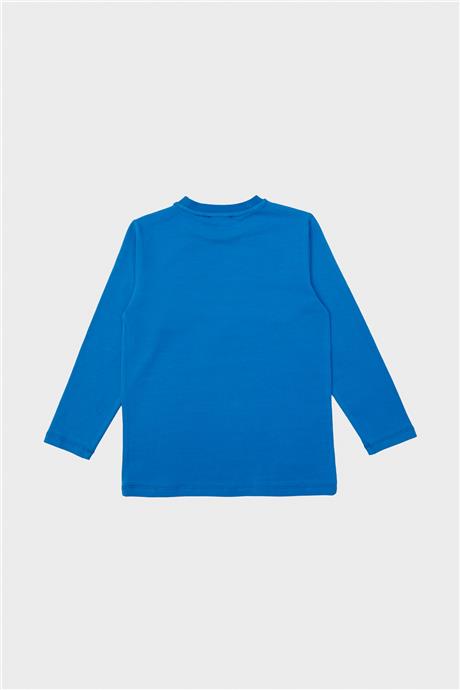 Nebbati Erkek Çocuk Saks T-Shirt