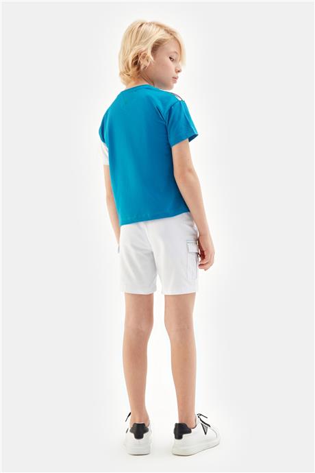 Nebbati Erkek Çocuk Saks Tshirt