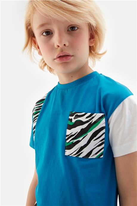 Nebbati Erkek Çocuk Saks Tshirt