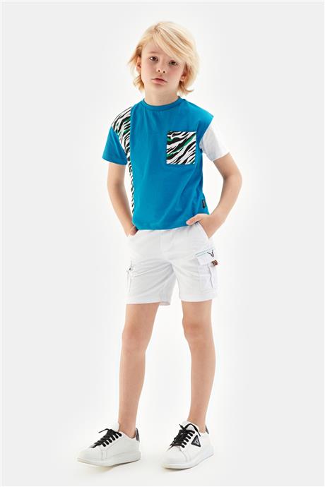Nebbati Erkek Çocuk Saks Tshirt
