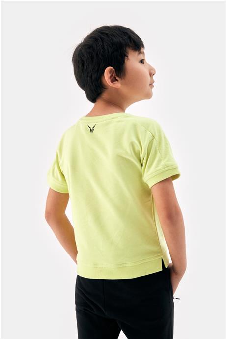Nebbati Erkek Çocuk Sarı Sweatshirt