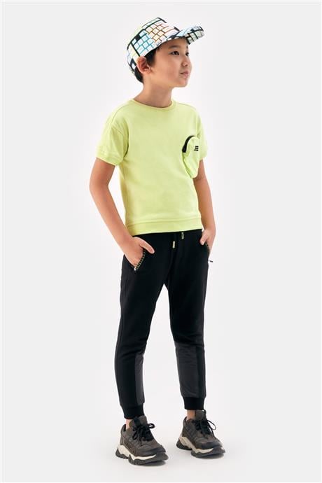 Nebbati Erkek Çocuk Sarı Sweatshirt