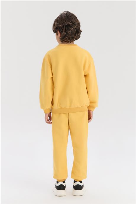 Nebbati Boy Yellow SweatshirtNebbati Boy Yellow Sweatshirt