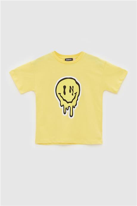 Nebbati Erkek Çocuk Sarı T-Shirt