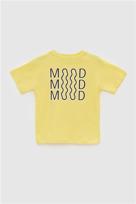 Nebbati Erkek Çocuk Sarı T-Shirt