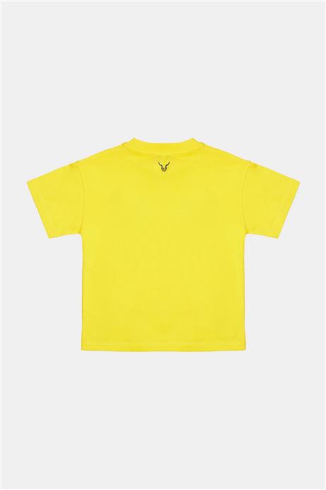 Nebbati Erkek Çocuk Sarı Tshirt