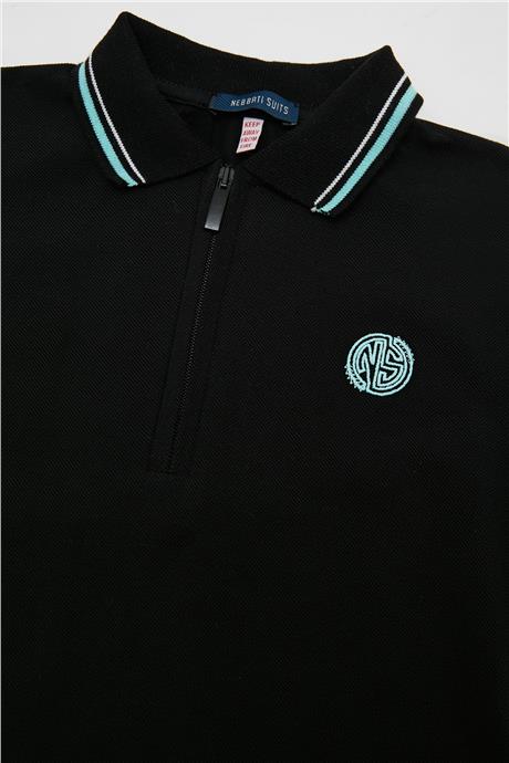 Nebbati Erkek Çocuk Siyah T-Shirt