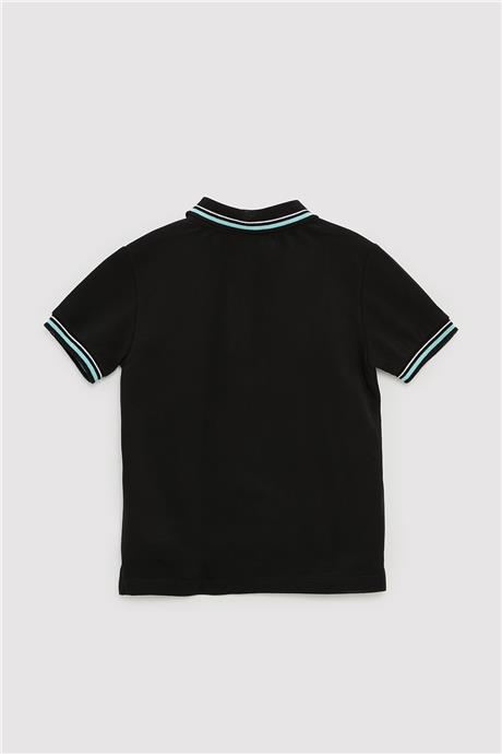 Nebbati Erkek Çocuk Siyah T-Shirt