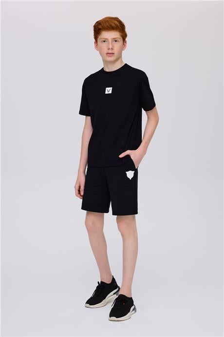 Nebbati Erkek Çocuk Siyah TshirtNebbati Erkek Çocuk Siyah Tshirt