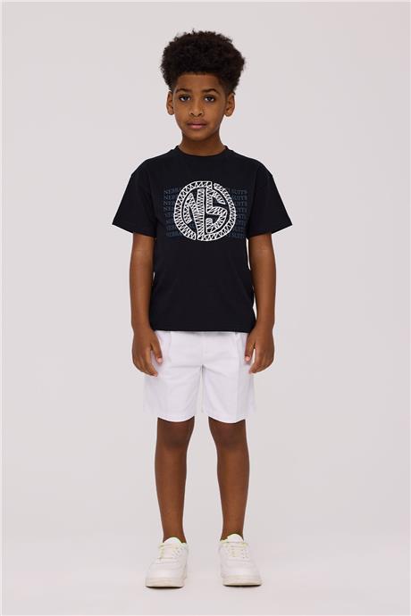 Nebbati Erkek Çocuk Siyah TshirtNebbati Erkek Çocuk Siyah Tshirt