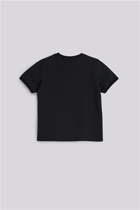 Nebbati Erkek Çocuk Siyah TshirtNebbati Erkek Çocuk Siyah Tshirt