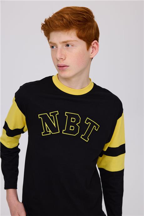 Nebbati Erkek Çocuk Siyah TshirtNebbati Erkek Çocuk Siyah Tshirt