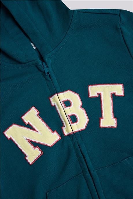 Nebbati Boy Green Tracksuit TopNebbati Boy Green Tracksuit Top