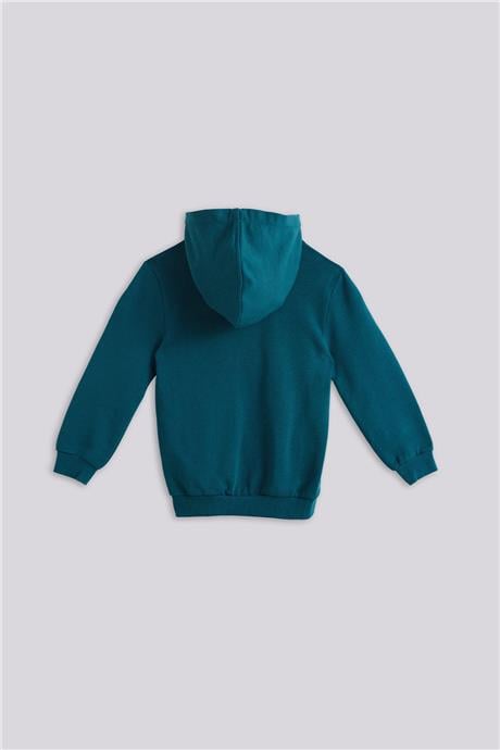 Nebbati Boy Green Tracksuit TopNebbati Boy Green Tracksuit Top