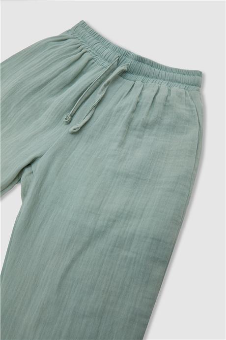 Nebbati Erkek Çocuk Yeşil Pantolon