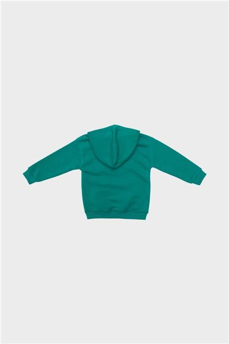 Nebbati Erkek Çocuk Yeşil Sweatshirt