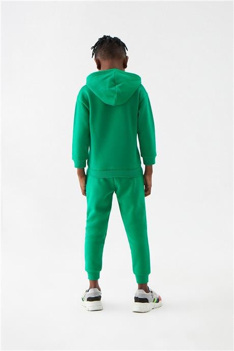 Nebbati Erkek Çocuk Yeşil Sweatshirt