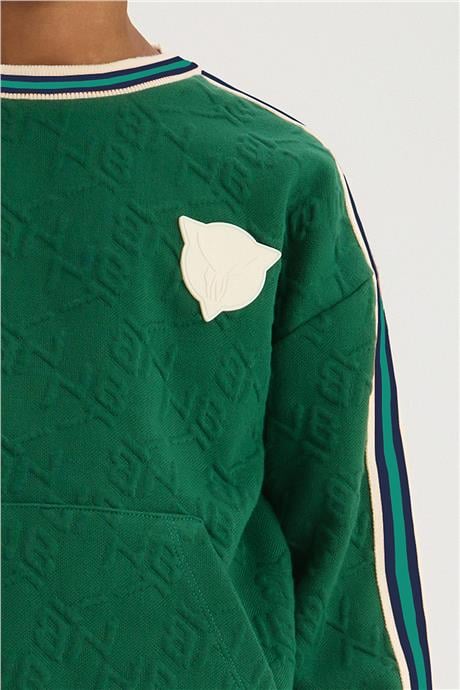 Nebbati Boy Green SweatshirtNebbati Boy Green Sweatshirt