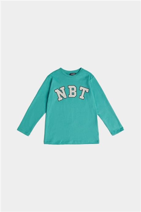 Nebbati Erkek Çocuk Yeşil T-Shirt