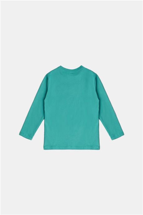 Nebbati Erkek Çocuk Yeşil T-Shirt