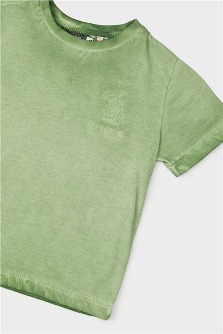Nebbati Erkek Çocuk Yeşil T-ShirtNebbati Erkek Çocuk Yeşil T-Shirt