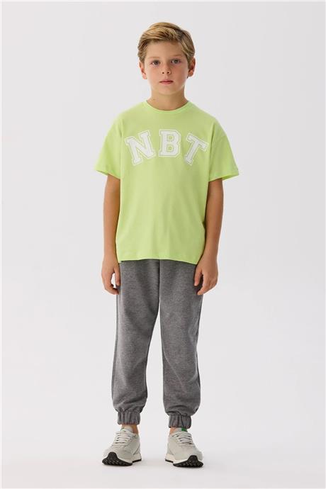 Nebbati Erkek Çocuk Yeşil Tshirt