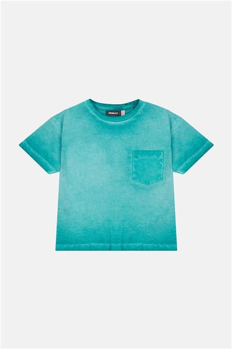 Nebbati Erkek Çocuk Yeşil Tshirt
