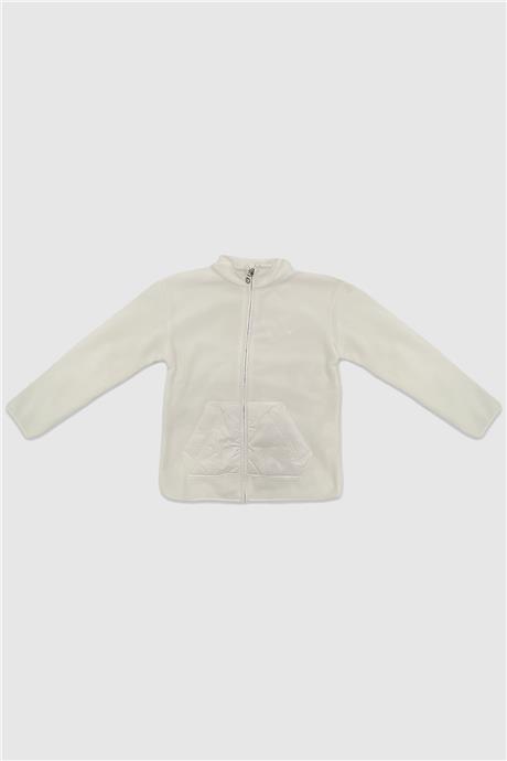 Nebbati Unisex Beyaz Polar