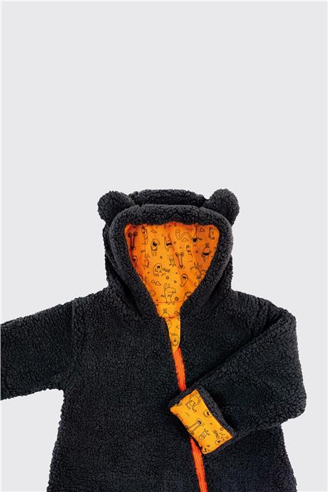 Owli Unisex Antrasit Dış Tulum