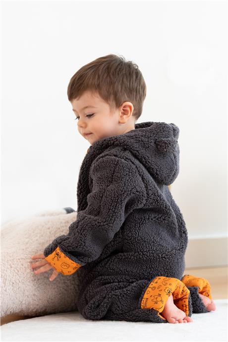 Owli Unisex Antrasit Dış TulumOwli Unisex Antrasit Dış Tulum