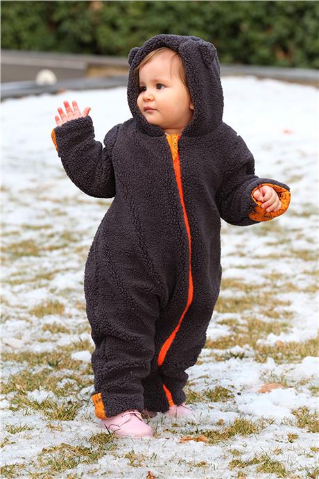 Owli Unisex Antrasit Dış TulumOwli Unisex Antrasit Dış Tulum