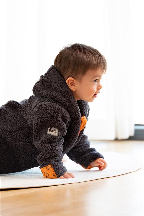 Owli Unisex Antrasit Dış TulumOwli Unisex Antrasit Dış Tulum