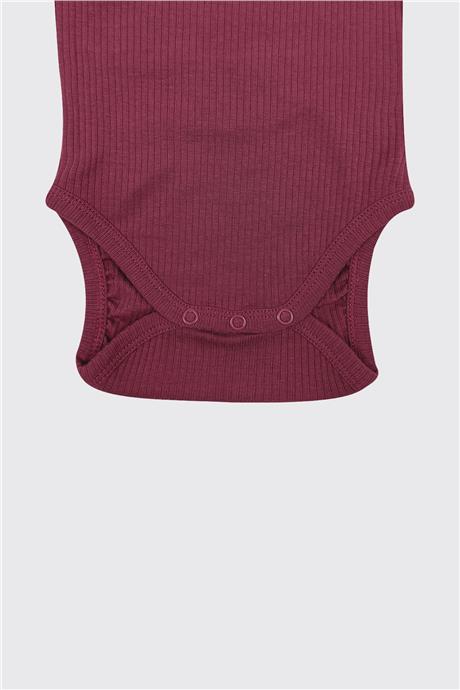 Owli Unisex Bordo Bebek Takım