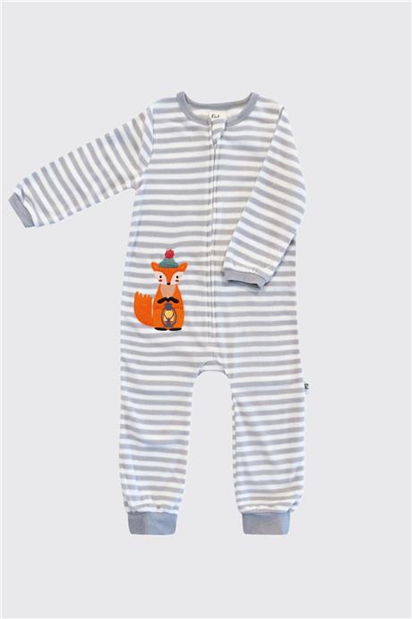 Owli Unisex Gri Pijama