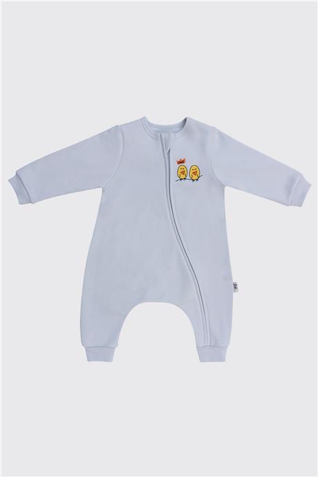 Owli Unisex Gri Uyku Tulumu