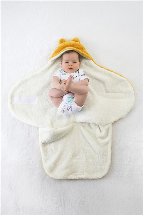 Owli Unisex Hardal Dış KundakOwli Unisex Hardal Dış Kundak