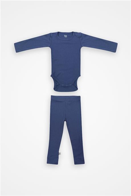 Owli Unisex Mavi Bebek TakımOwli Unisex Mavi Bebek Takım