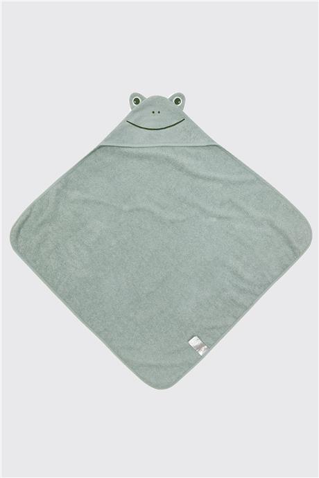 Owli Unisex Mavi Kundak Havlu