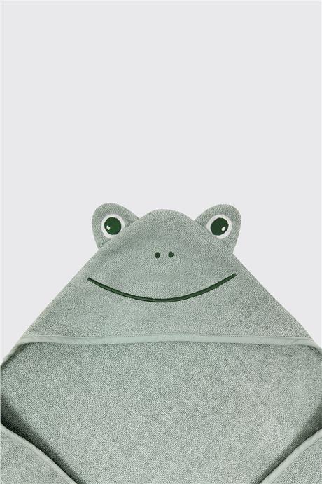 Owli Unisex Mavi Kundak Havlu