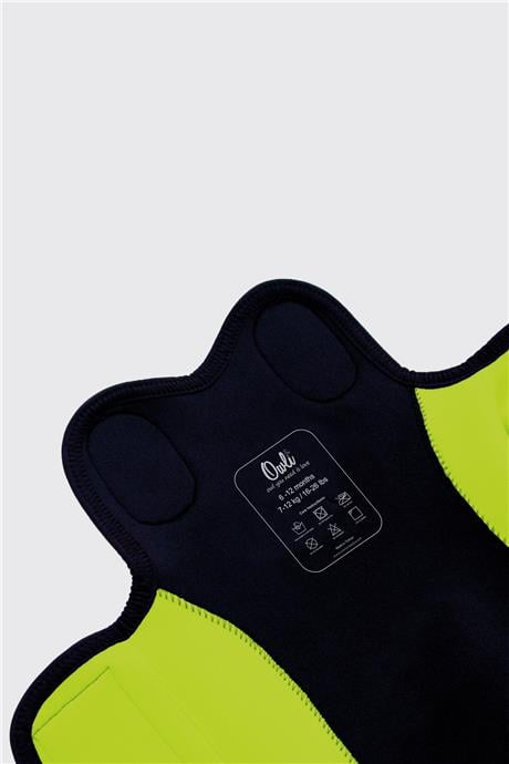 Owli Unisex Sarı Bebek Mayosu