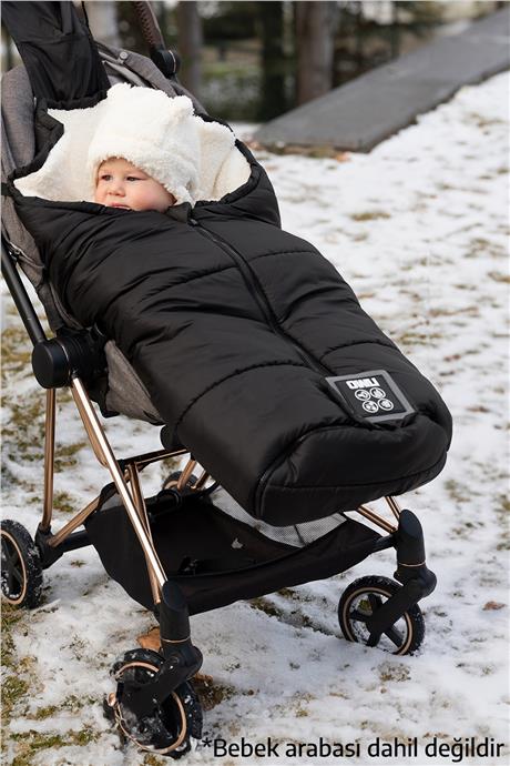 Owli Unisex Siyah Puset TulumuOwli Unisex Siyah Puset Tulumu