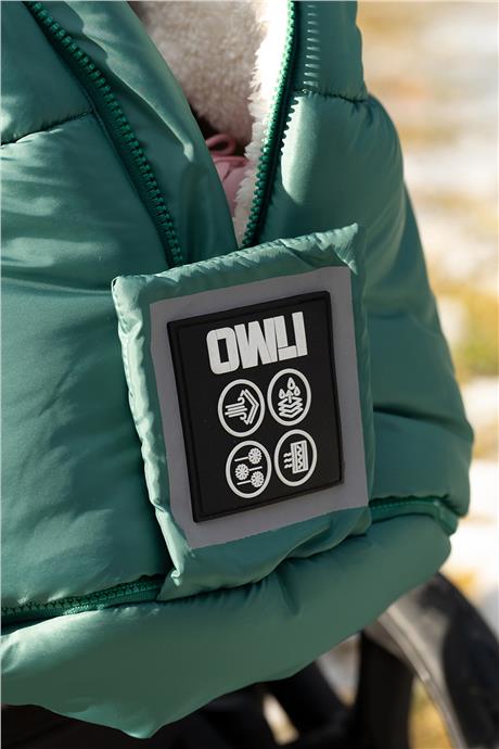 Owli Unisex Yeşil Puset TulumuOwli Unisex Yeşil Puset Tulumu