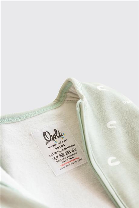 Owli Unisex Yeşil Uyku Gurusu