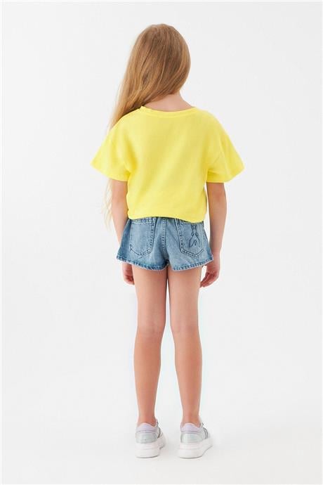 Patrizia Pepe Kız Çocuk Sarı T-Shirt