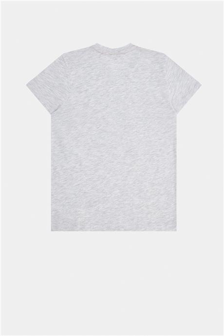 Riccione Erkek Çocuk Gri Melanj T-Shirt