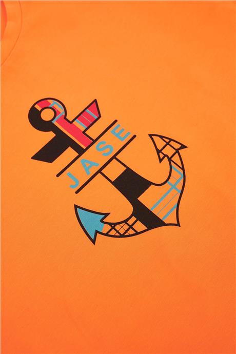 Riccione Erkek Çocuk Oranj T-Shirt