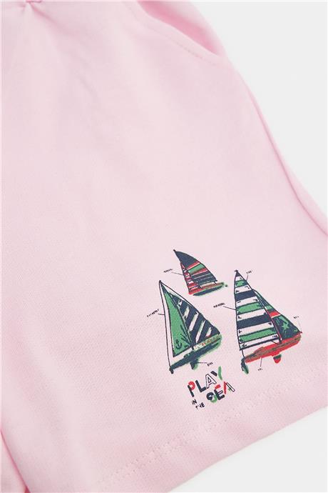 Riccione Erkek Çocuk Pembe Şort